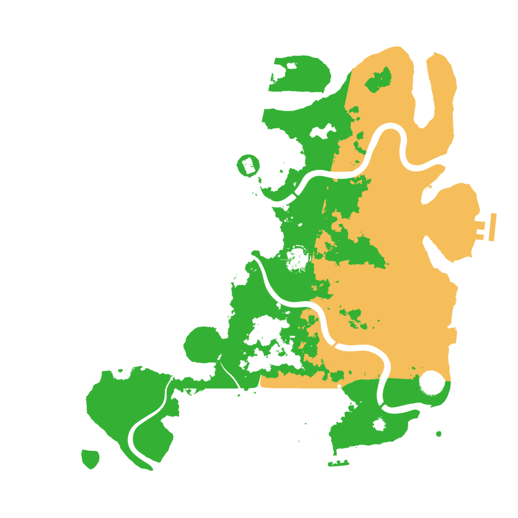 Biome Rust Map: Procedural Map, Size: 3750, Seed: 329792614