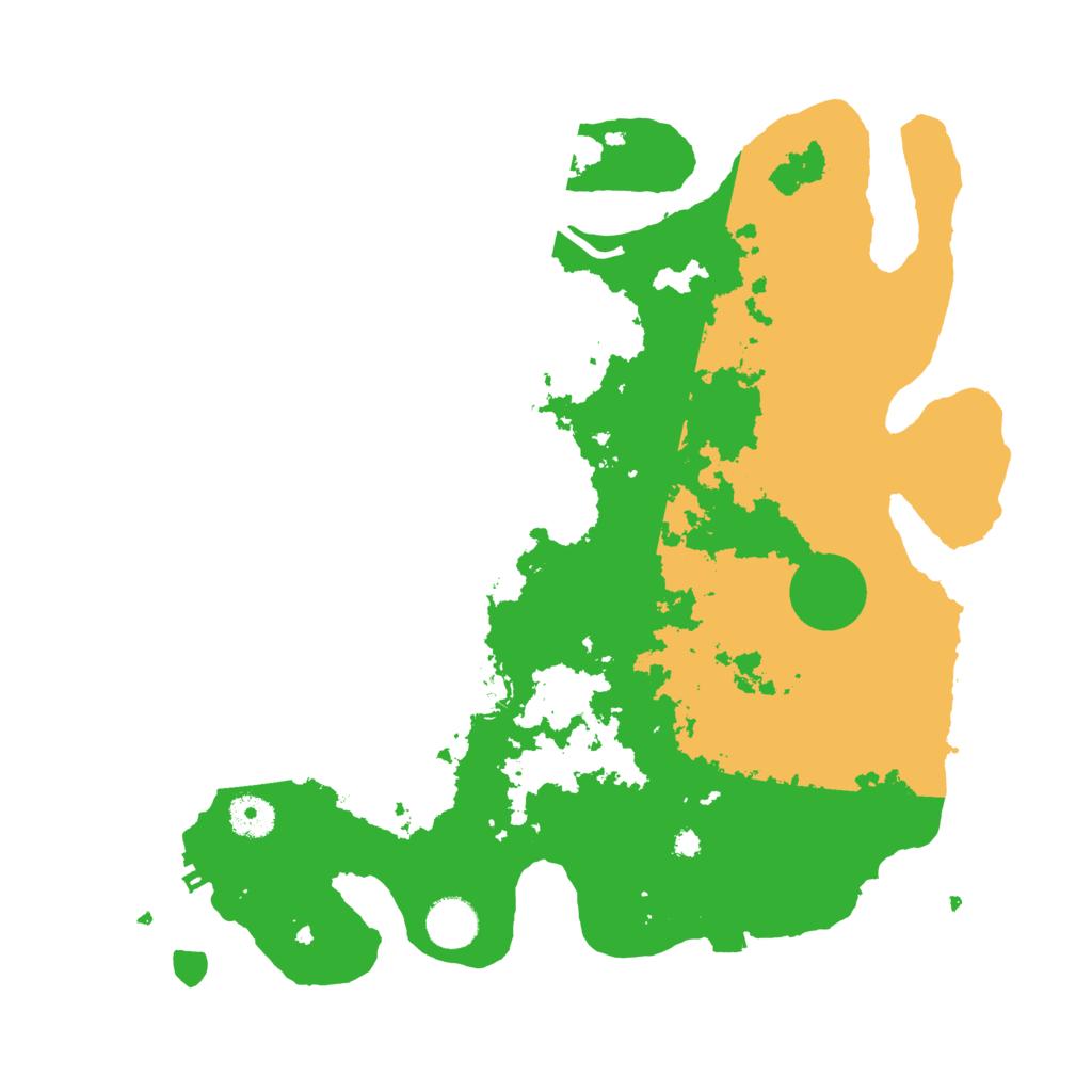 Biome Rust Map: Procedural Map, Size: 3750, Seed: 329792614