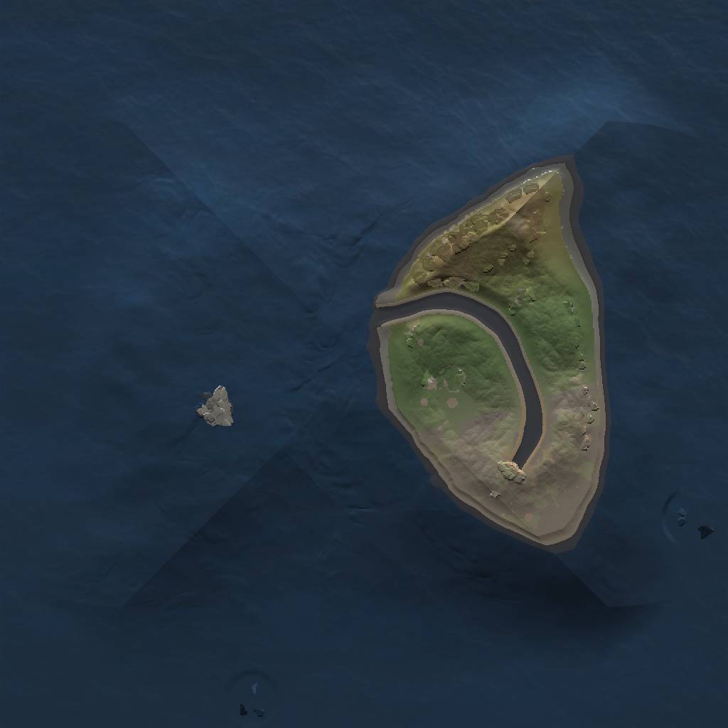 Rust Map: Procedural Map, Size: 1000, Seed: 2135885672, 3 Monuments