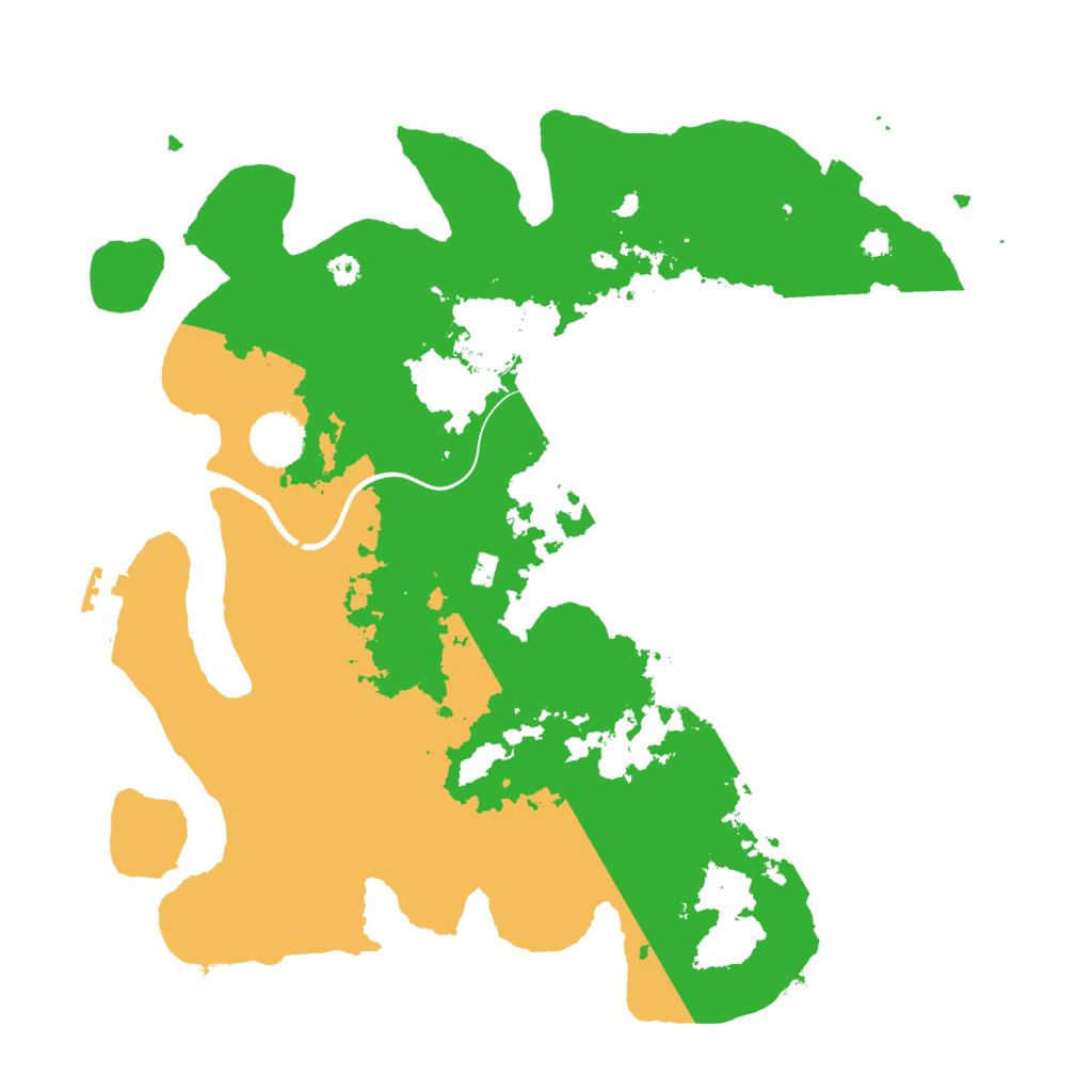 Biome Rust Map: Procedural Map, Size: 3550, Seed: 56792079