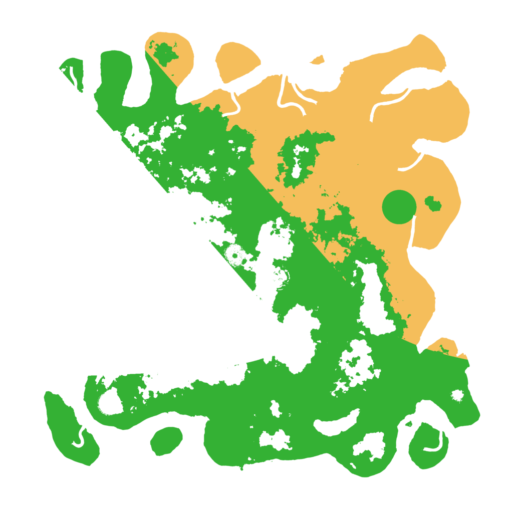 Biome Rust Map: Procedural Map, Size: 3950, Seed: 64246828