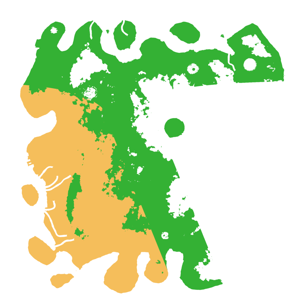 Biome Rust Map: Procedural Map, Size: 4300, Seed: 46243756