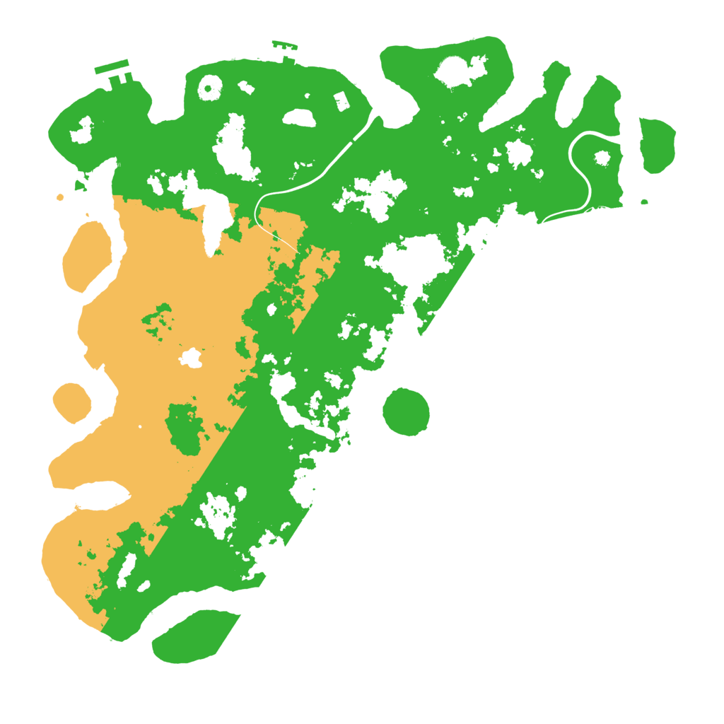 Biome Rust Map: Procedural Map, Size: 4250, Seed: 281103562
