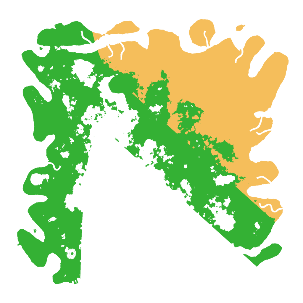 Biome Rust Map: Procedural Map, Size: 4500, Seed: 2234461