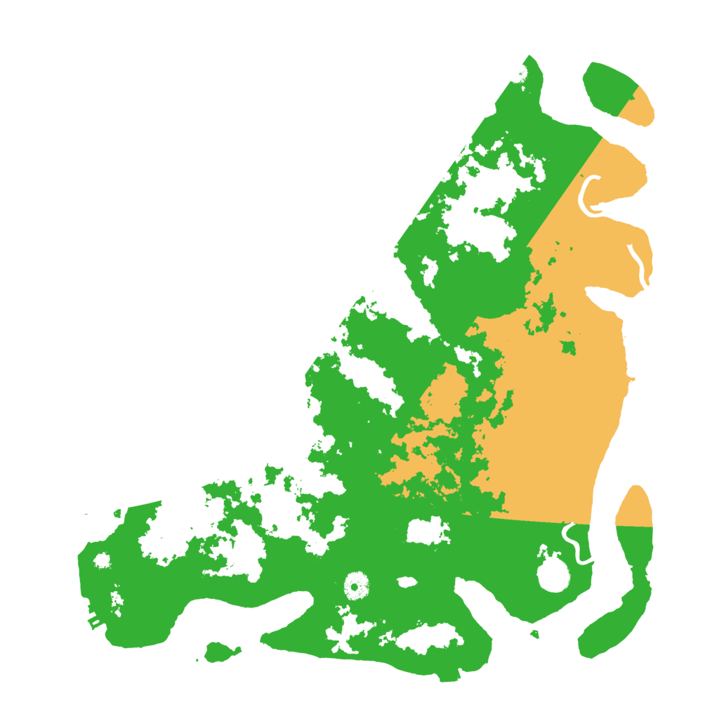 Biome Rust Map: Procedural Map, Size: 4000, Seed: 93072364