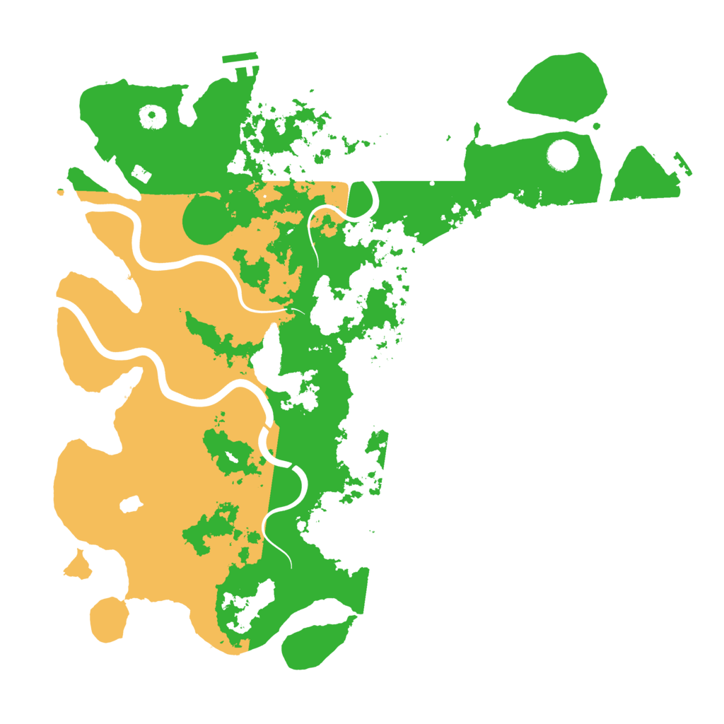 Biome Rust Map: Procedural Map, Size: 4100, Seed: 85089389
