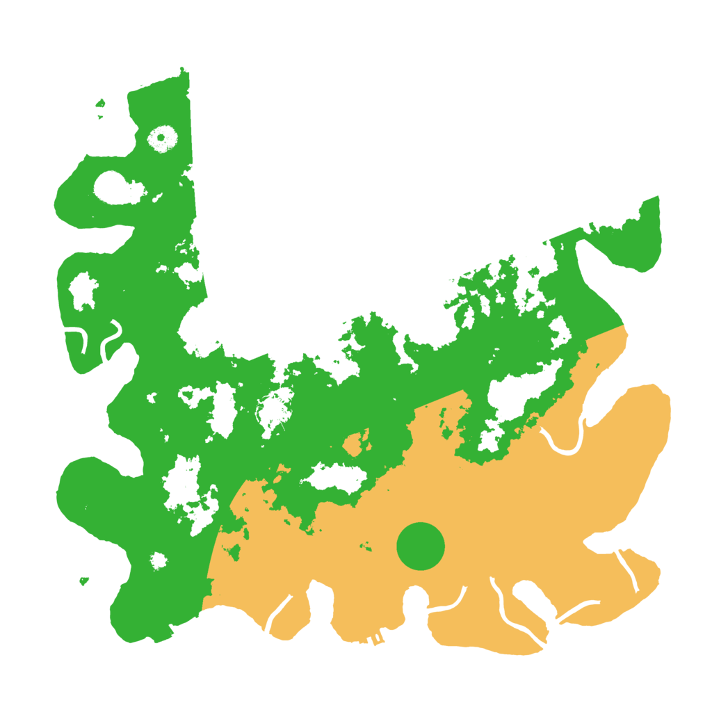 Biome Rust Map: Procedural Map, Size: 3900, Seed: 67162742