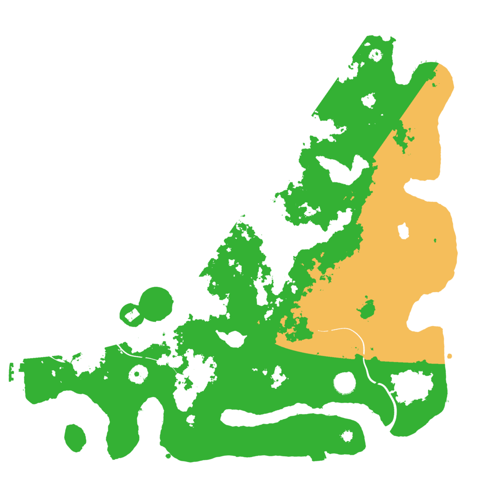 Biome Rust Map: Procedural Map, Size: 4000, Seed: 688859226