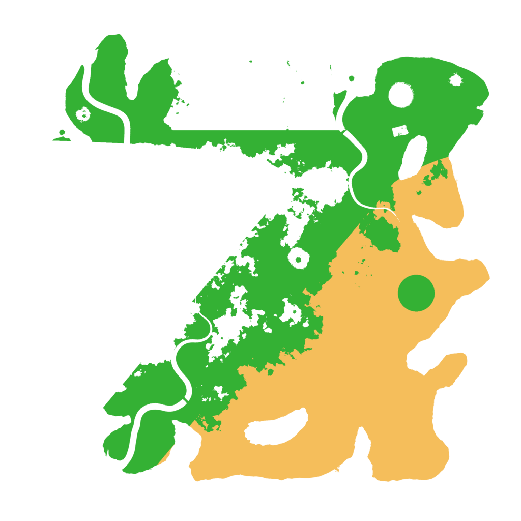 Biome Rust Map: Procedural Map, Size: 3750, Seed: 70951190