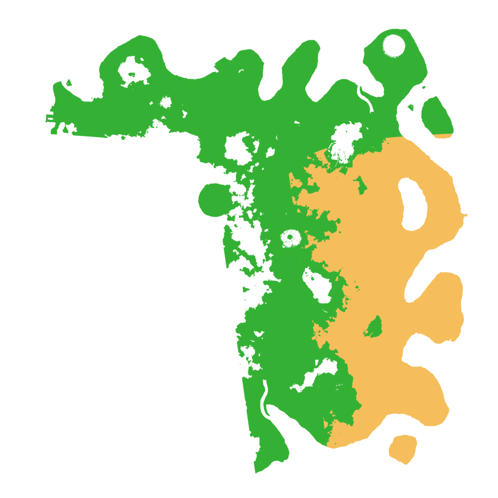 Biome Rust Map: Procedural Map, Size: 3950, Seed: 79731739