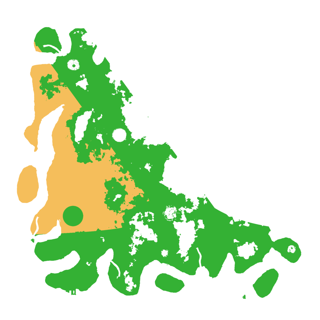 Biome Rust Map: Procedural Map, Size: 4157, Seed: 1156