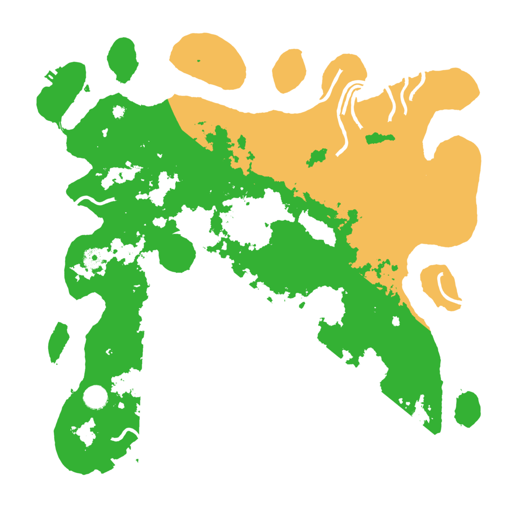 Biome Rust Map: Procedural Map, Size: 3800, Seed: 89384622