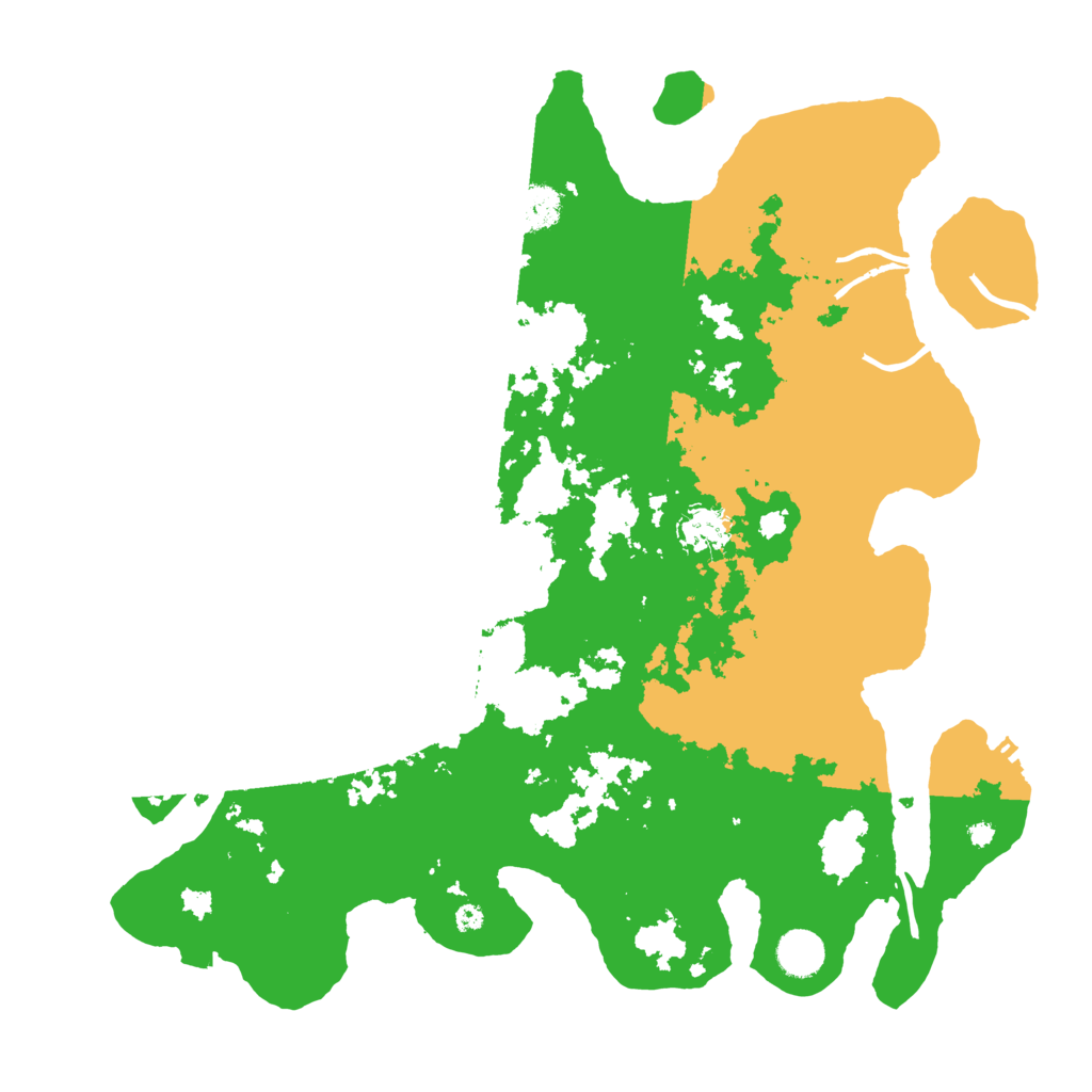 Biome Rust Map: Procedural Map, Size: 4000, Seed: 14850731