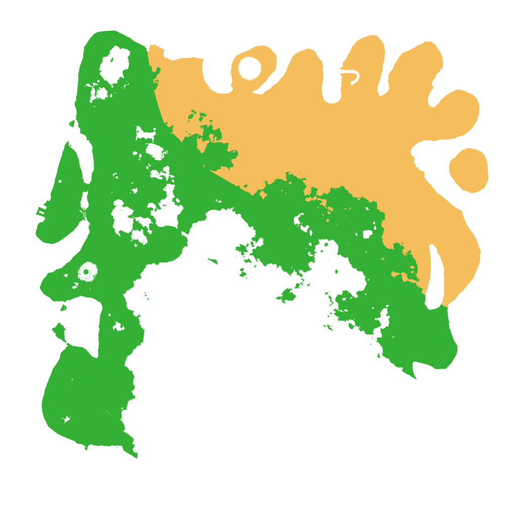 Biome Rust Map: Procedural Map, Size: 4000, Seed: 9213206
