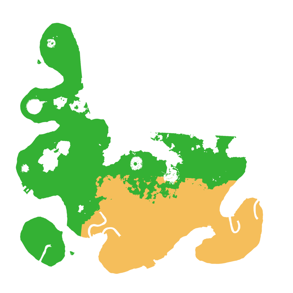 Biome Rust Map: Procedural Map, Size: 3400, Seed: 67624160