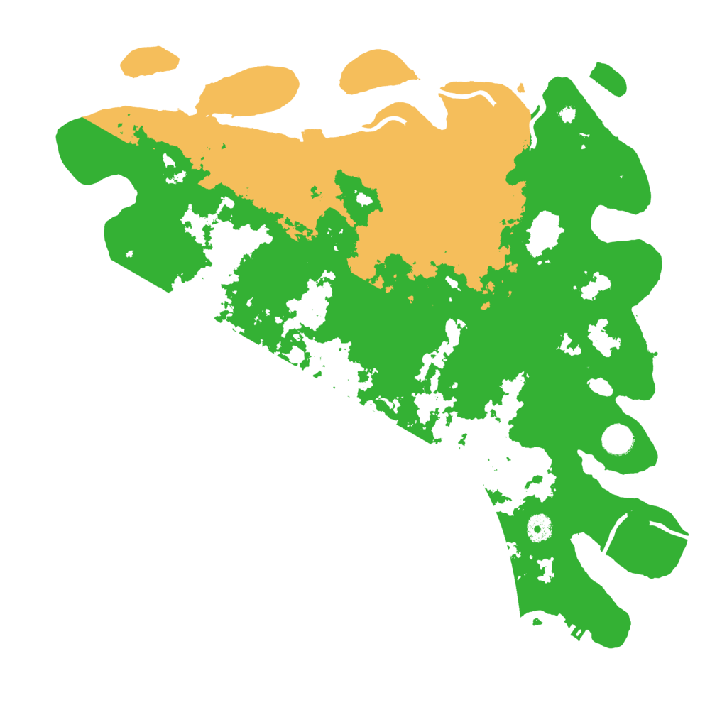 Biome Rust Map: Procedural Map, Size: 4100, Seed: 76573368