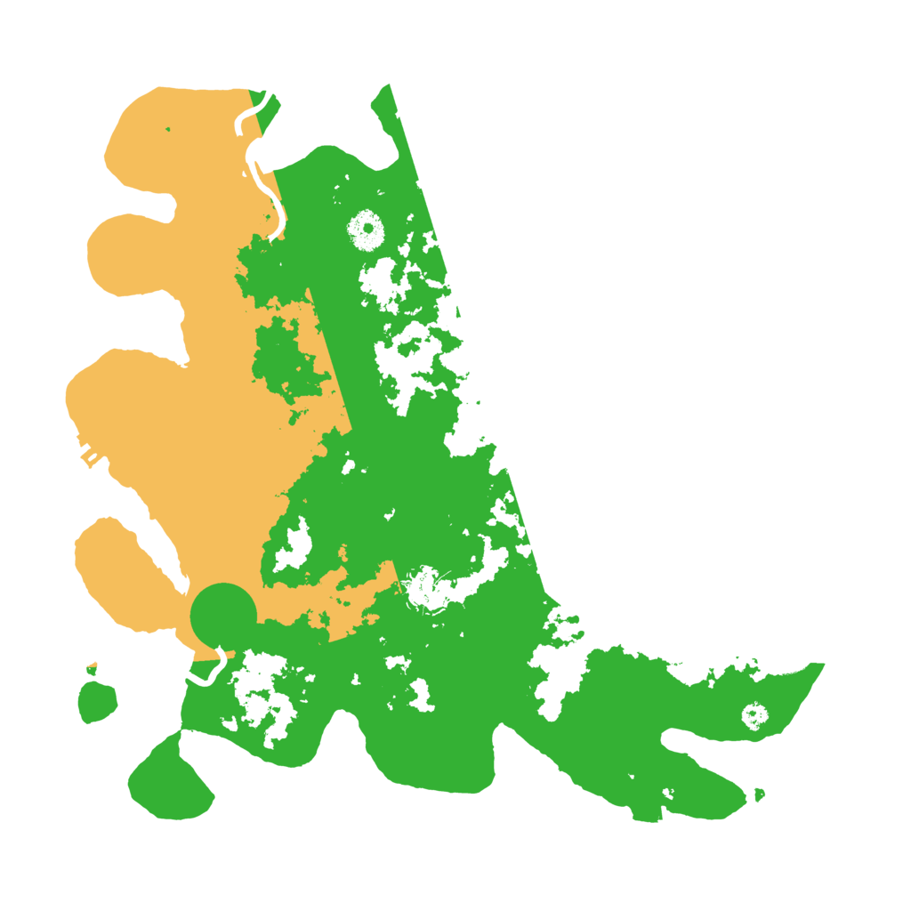 Biome Rust Map: Procedural Map, Size: 3600, Seed: 5363392