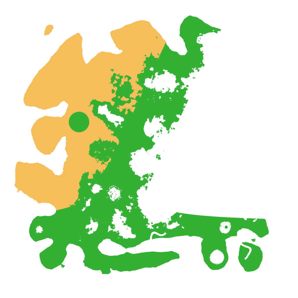 Biome Rust Map: Procedural Map, Size: 3850, Seed: 46287215