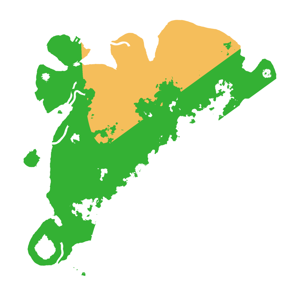 Biome Rust Map: Procedural Map, Size: 3500, Seed: 1481961690