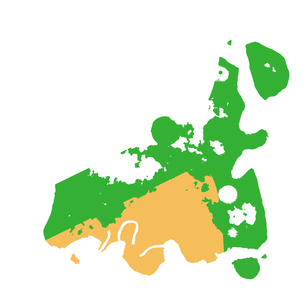 Biome Rust Map: Procedural Map, Size: 3000, Seed: 14437