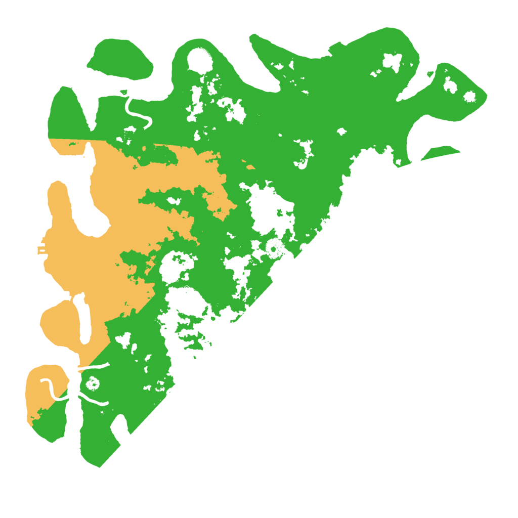 Biome Rust Map: Procedural Map, Size: 4000, Seed: 14555