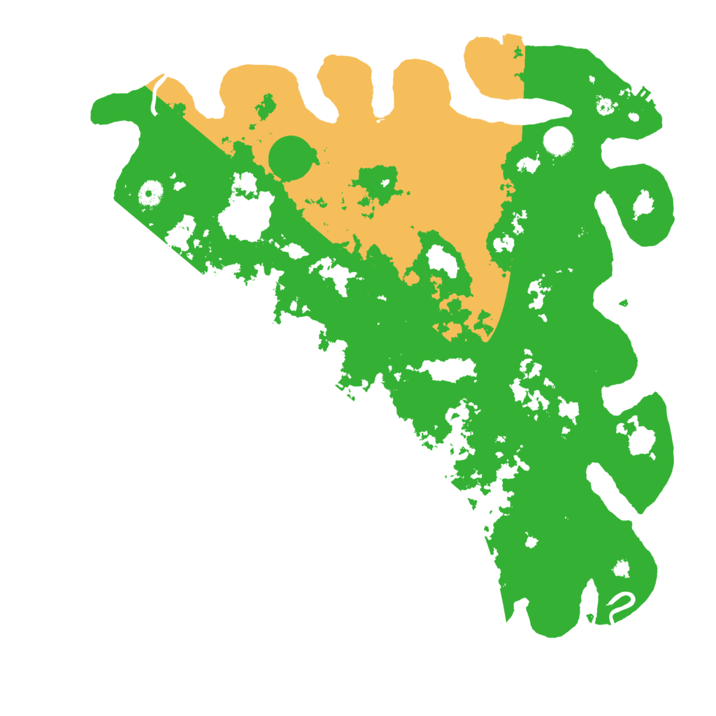 Biome Rust Map: Procedural Map, Size: 4300, Seed: 66157944