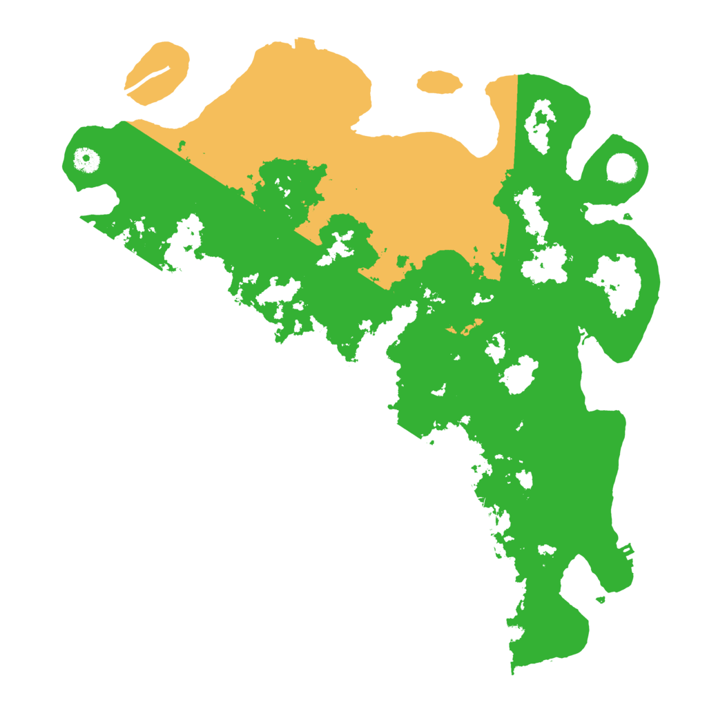 Biome Rust Map: Procedural Map, Size: 4135, Seed: 1456