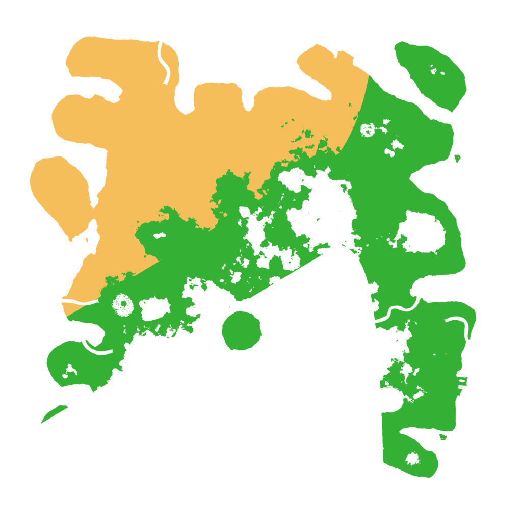 Biome Rust Map: Procedural Map, Size: 3650, Seed: 95030325