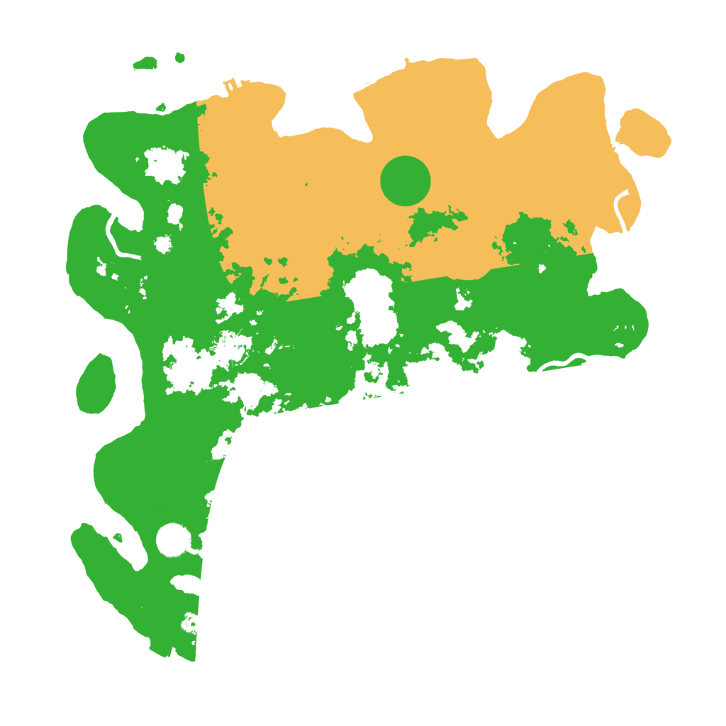 Biome Rust Map: Procedural Map, Size: 3800, Seed: 47513140