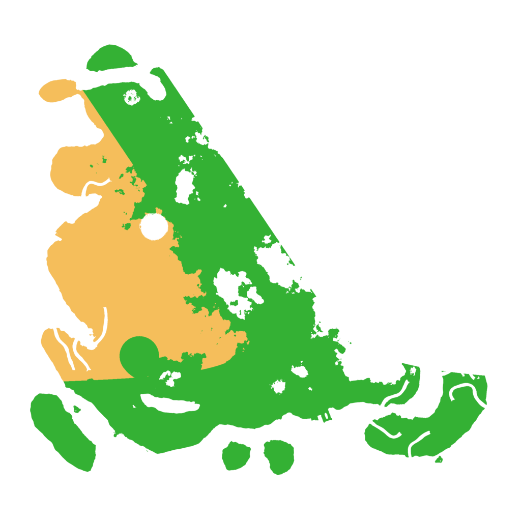 Biome Rust Map: Procedural Map, Size: 3500, Seed: 48273608
