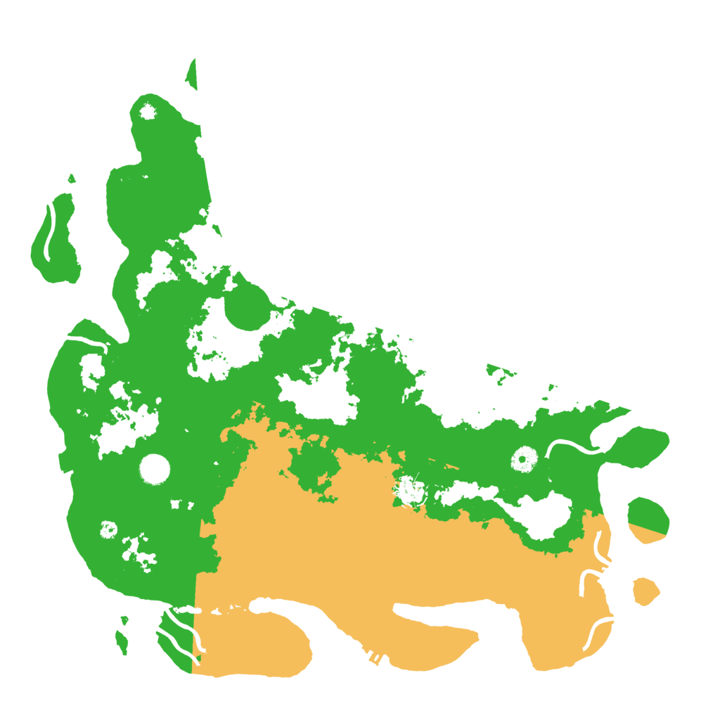 Biome Rust Map: Procedural Map, Size: 4154, Seed: 1688