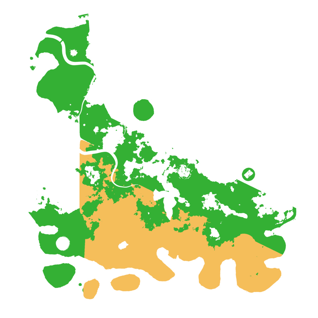 Biome Rust Map: Procedural Map, Size: 4133, Seed: 1357