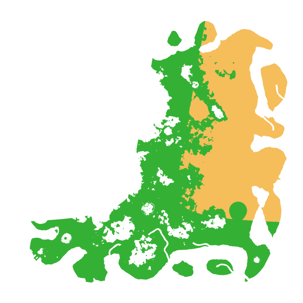 Biome Rust Map: Procedural Map, Size: 4500, Seed: 14881488