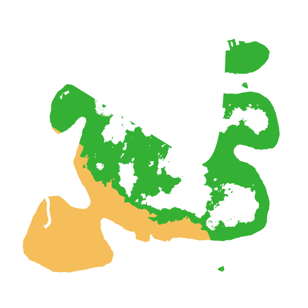 Biome Rust Map: Procedural Map, Size: 2500, Seed: 2013303269