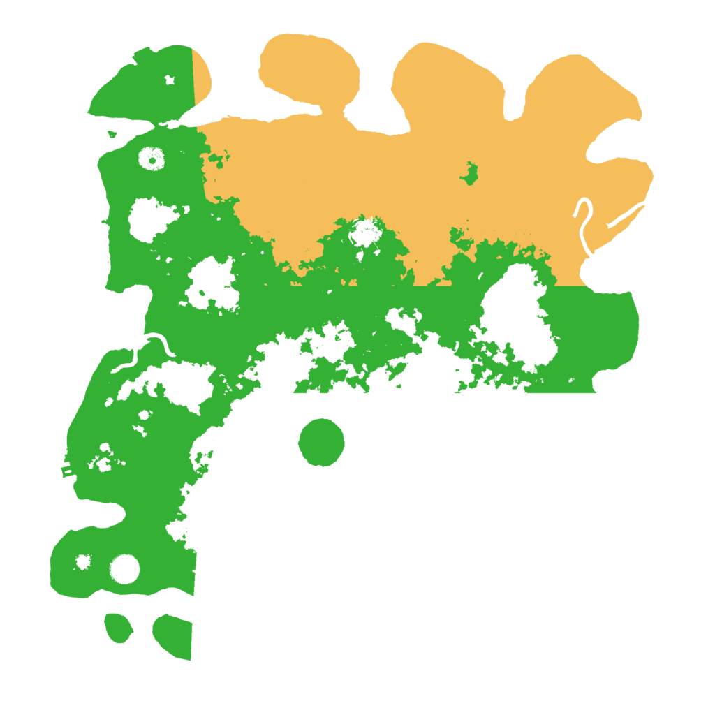 Biome Rust Map: Procedural Map, Size: 4250, Seed: 40141150