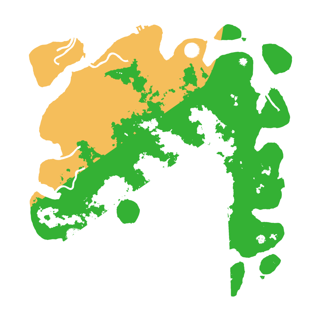 Biome Rust Map: Procedural Map, Size: 3650, Seed: 56472239