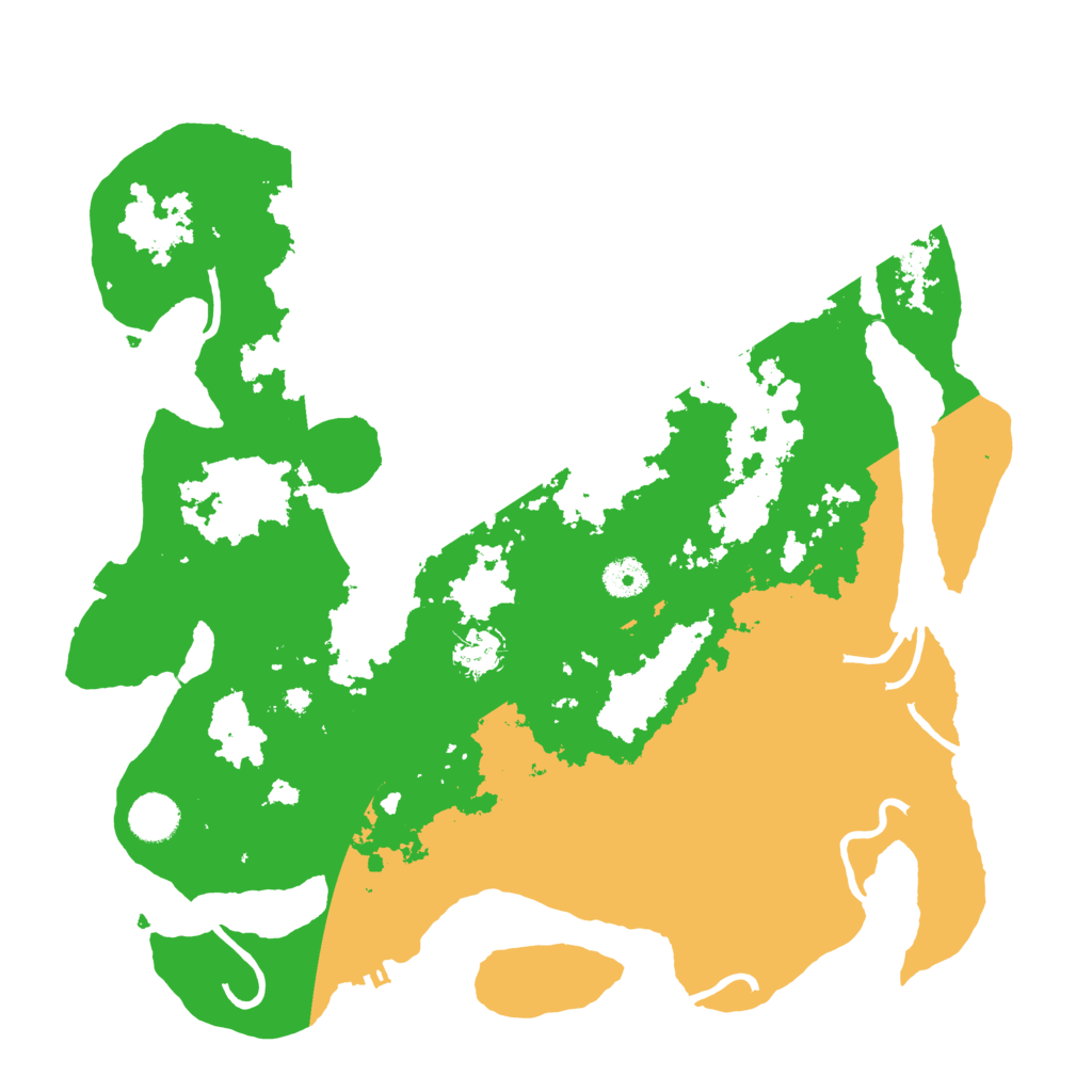 Biome Rust Map: Procedural Map, Size: 3900, Seed: 23418831