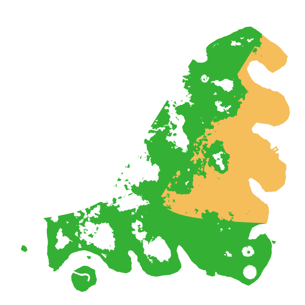 Biome Rust Map: Procedural Map, Size: 4000, Seed: 24495182