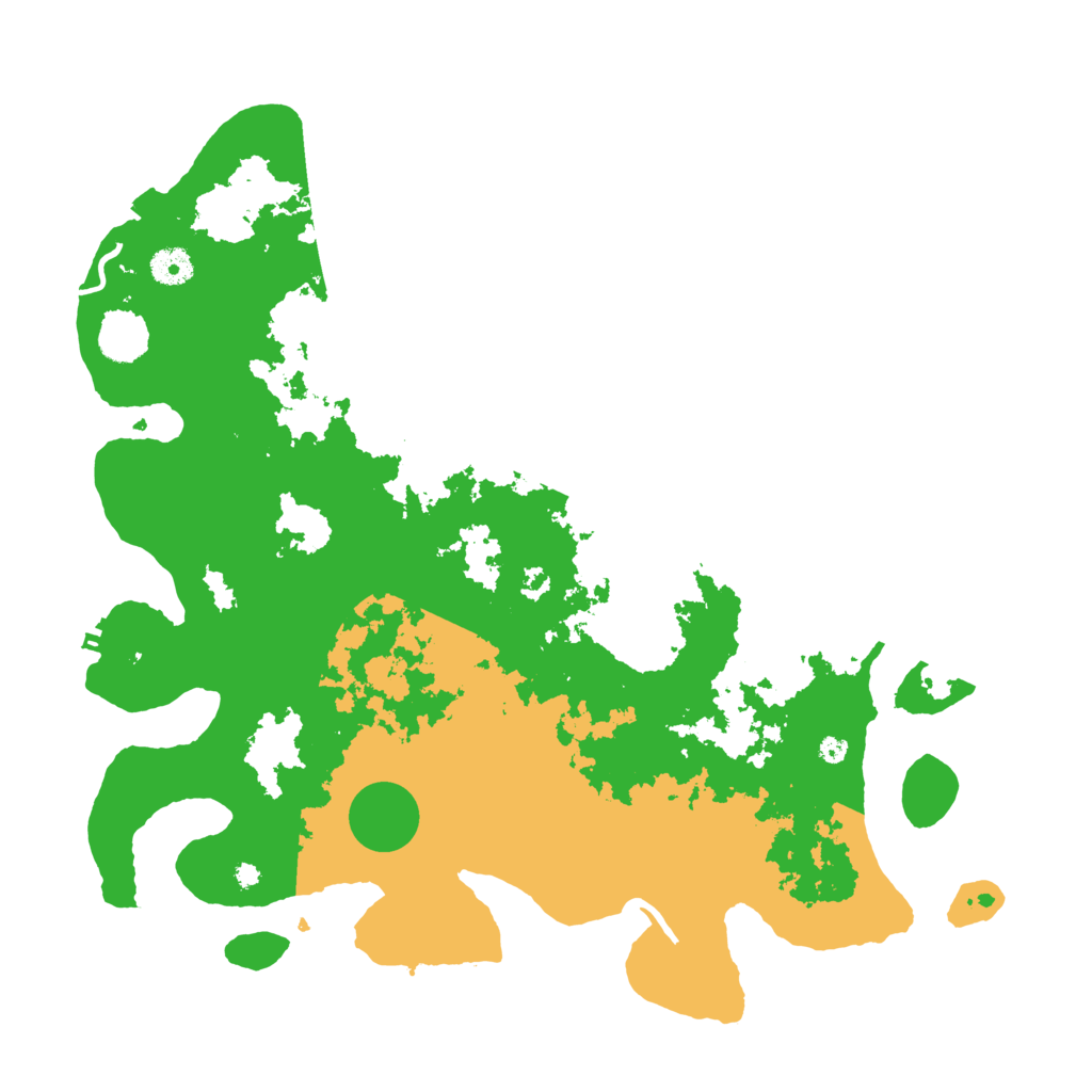 Biome Rust Map: Procedural Map, Size: 4100, Seed: 68065644