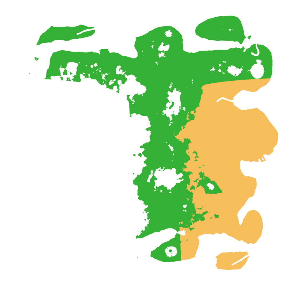Biome Rust Map: Procedural Map, Size: 3850, Seed: 91600448