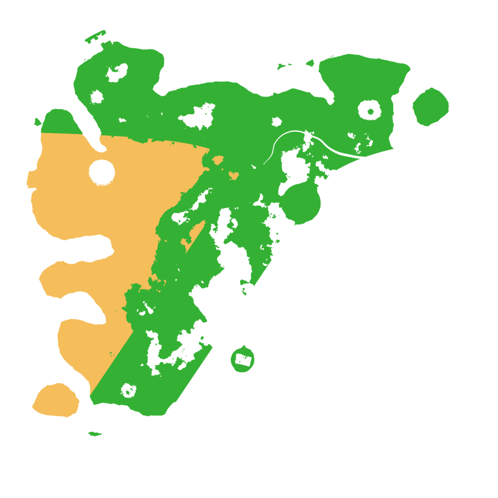 Biome Rust Map: Procedural Map, Size: 3400, Seed: 43974736
