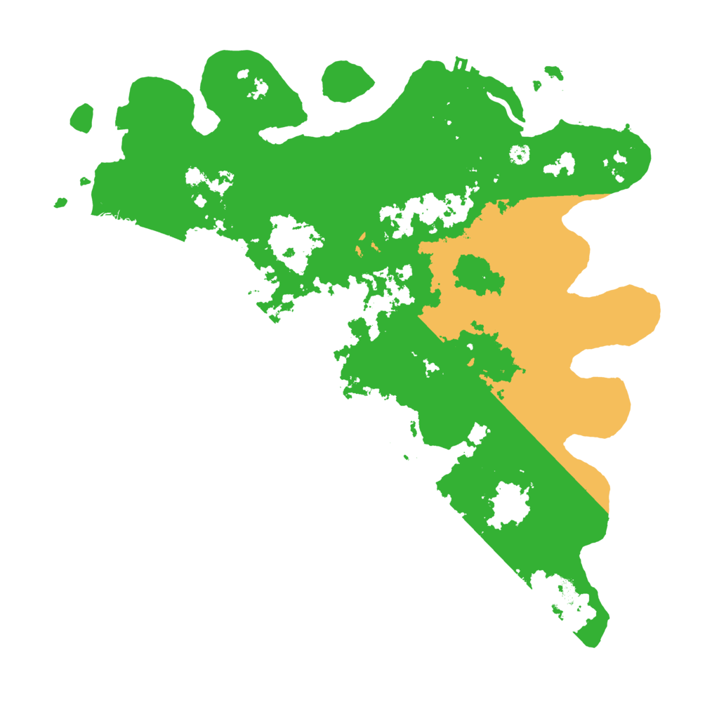 Biome Rust Map: Procedural Map, Size: 3600, Seed: 69164760