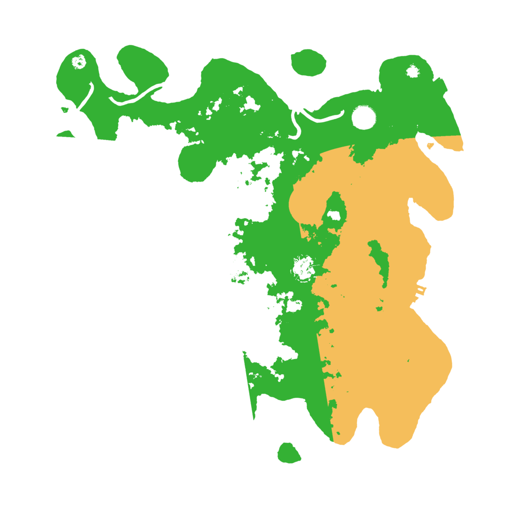 Biome Rust Map: Procedural Map, Size: 3700, Seed: 60200773