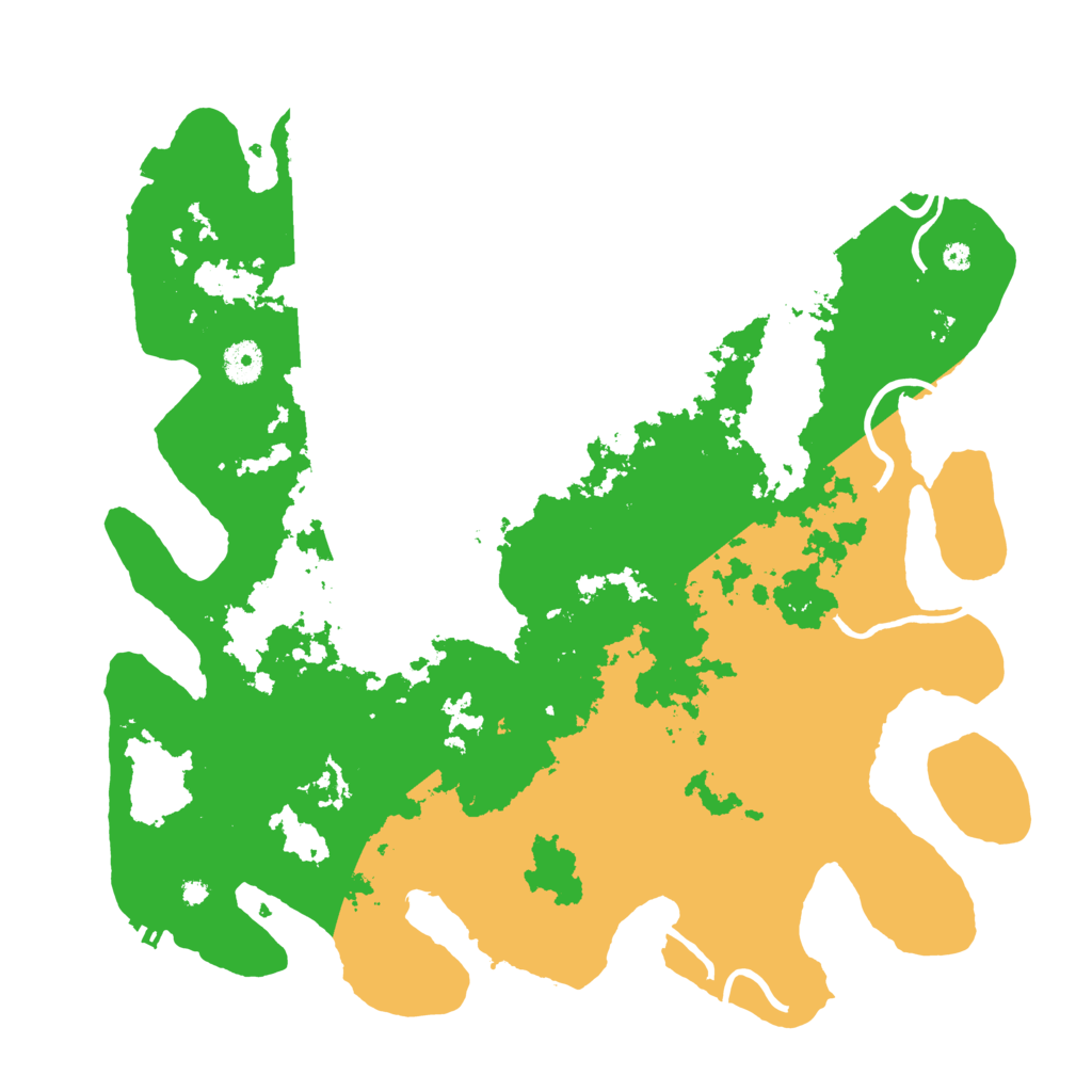 Biome Rust Map: Procedural Map, Size: 4000, Seed: 38321530