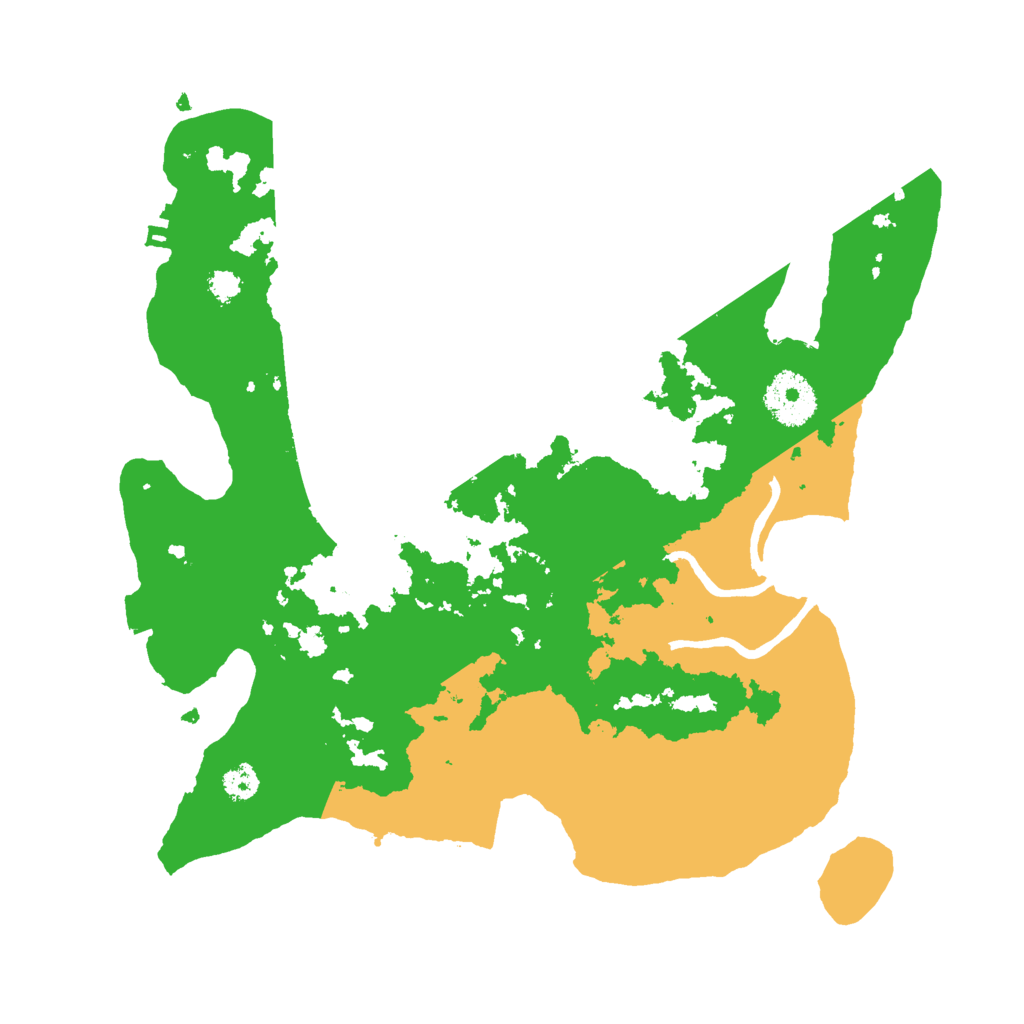 Biome Rust Map: Procedural Map, Size: 3000, Seed: 669228386