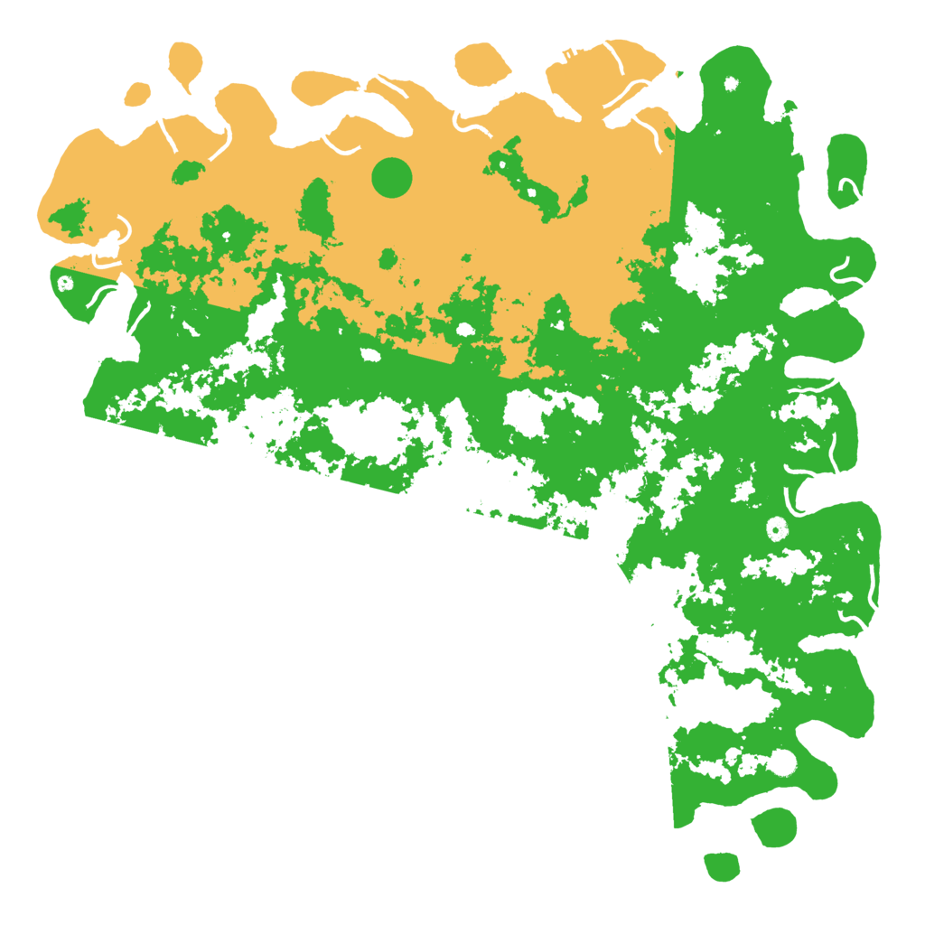 Biome Rust Map: Procedural Map, Size: 6000, Seed: 111552345