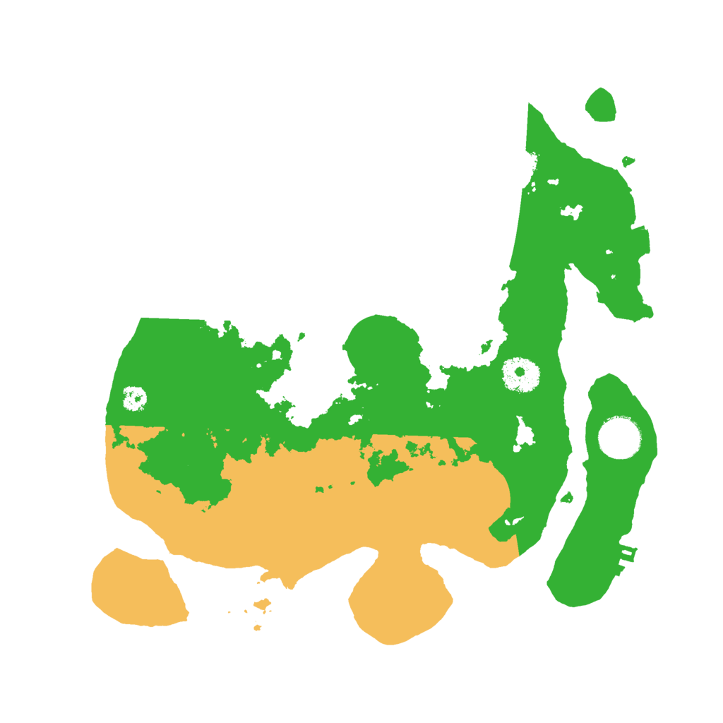 Biome Rust Map: Procedural Map, Size: 3000, Seed: 1203221845