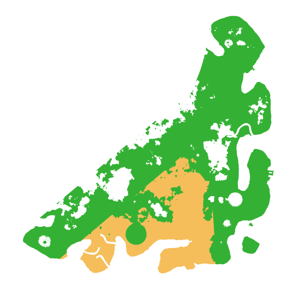 Biome Rust Map: Procedural Map, Size: 3700, Seed: 2022302923