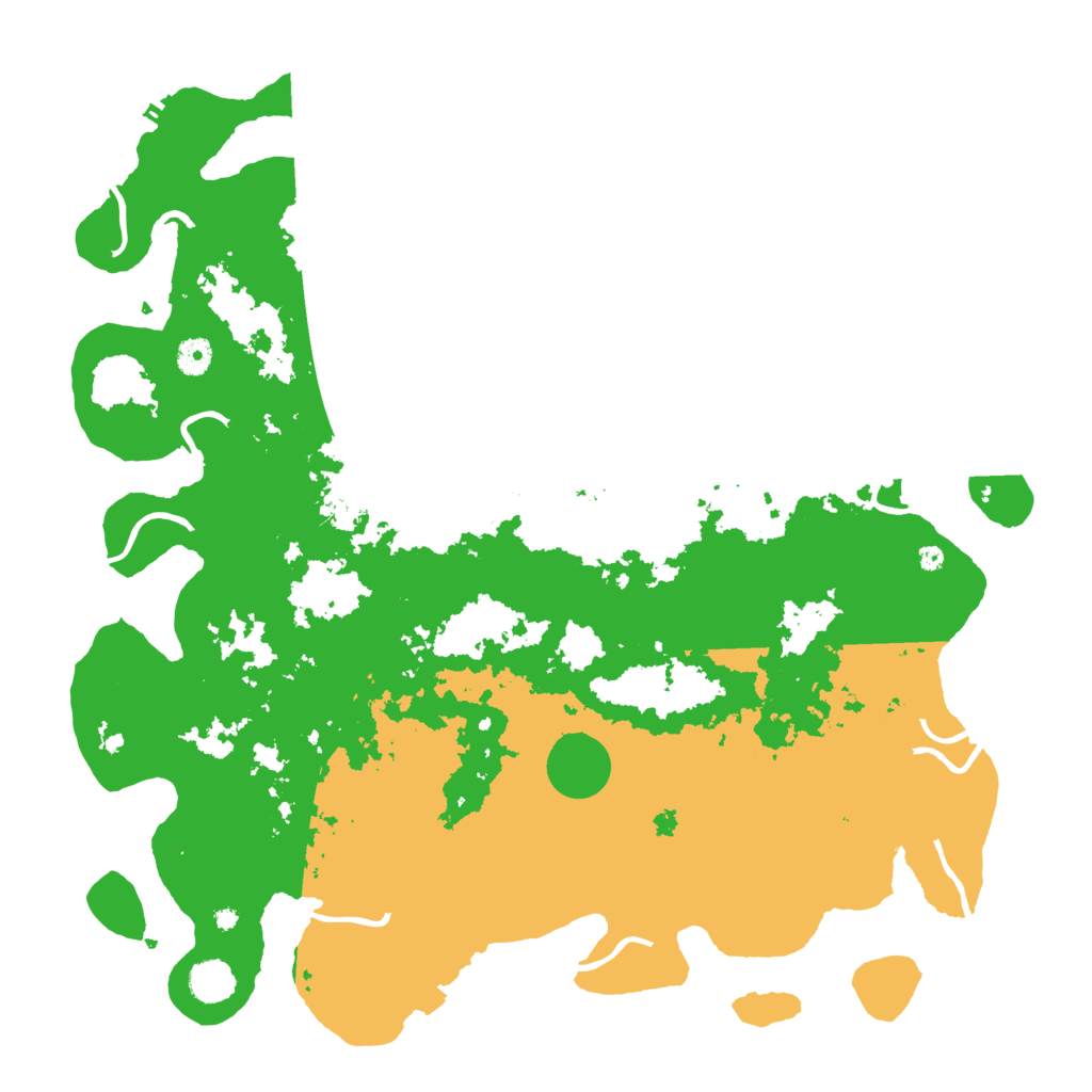 Biome Rust Map: Procedural Map, Size: 4500, Seed: 1206502631