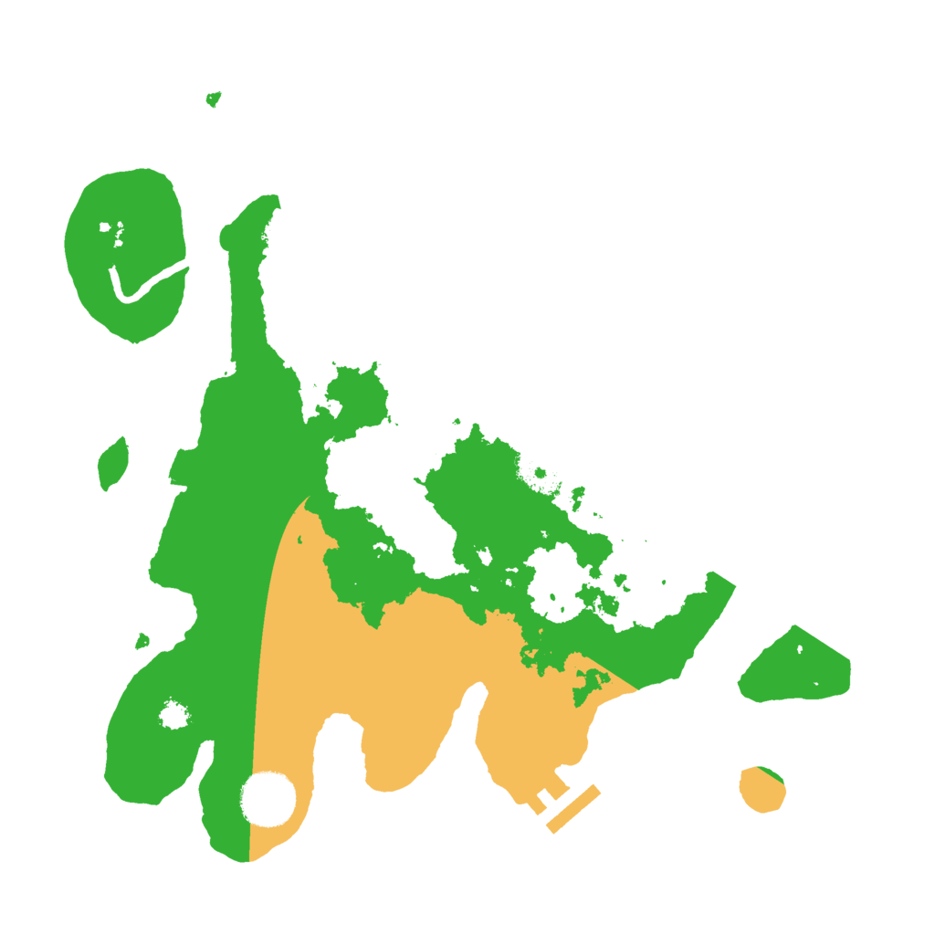 Biome Rust Map: Procedural Map, Size: 3000, Seed: 197415717